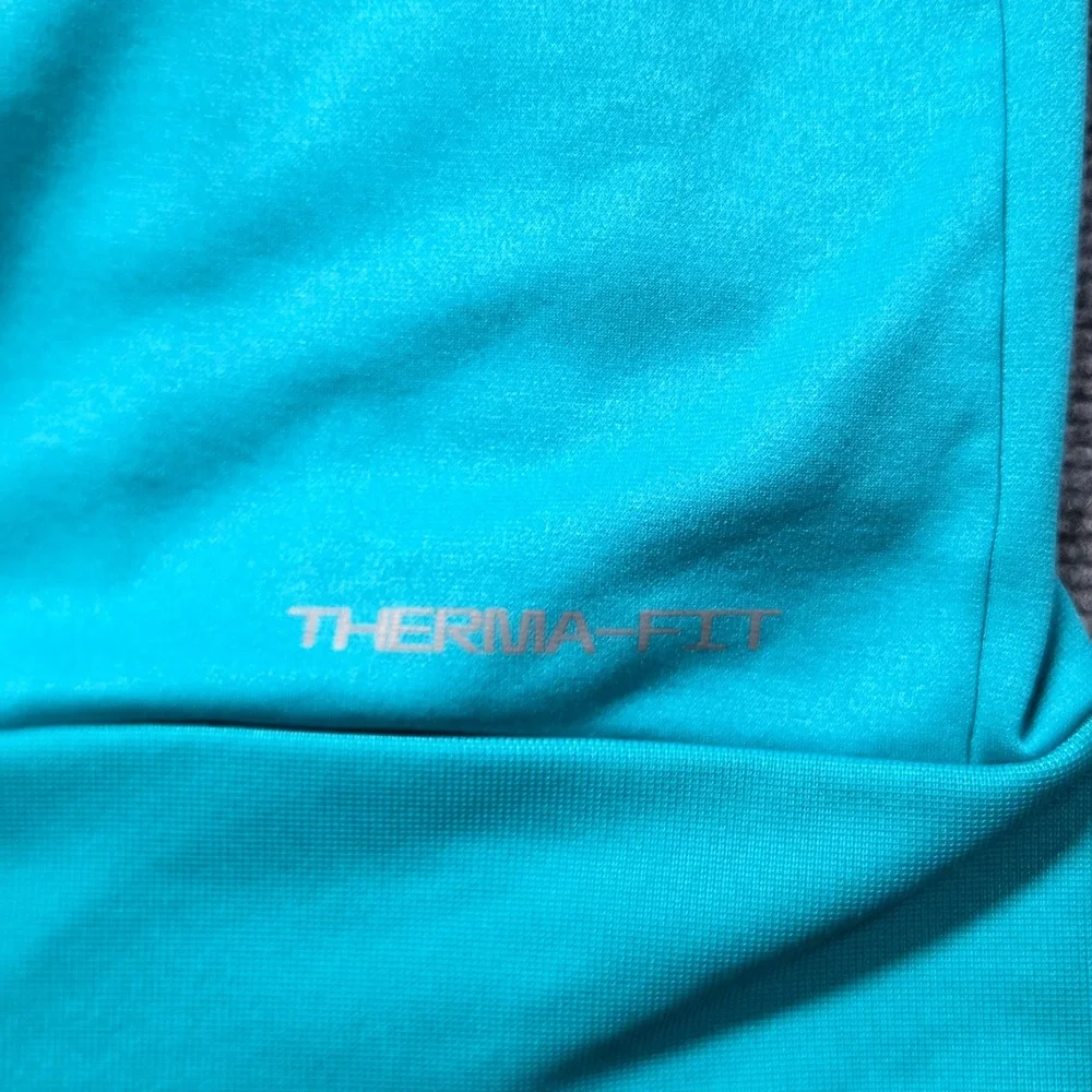 Nike Miami Dolphins NFL Therma-FIT On-Field Hoodie Aqua Blue Mens Small